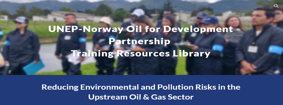 
														
													UNEP-Norway Oil for Development Partnership 